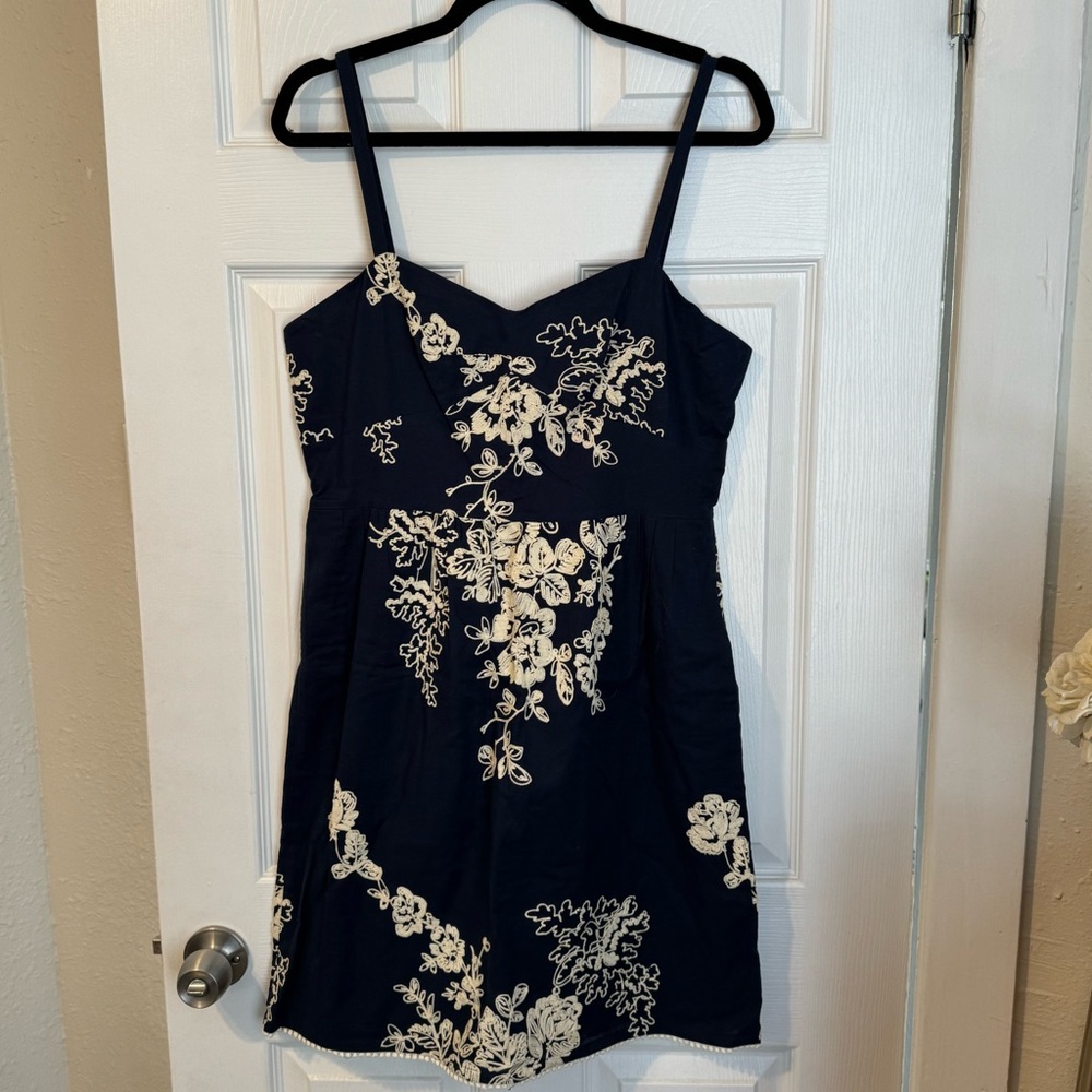 J. Crew Embroidered Dress